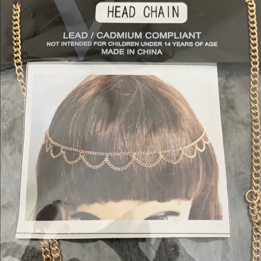 Gold head chain